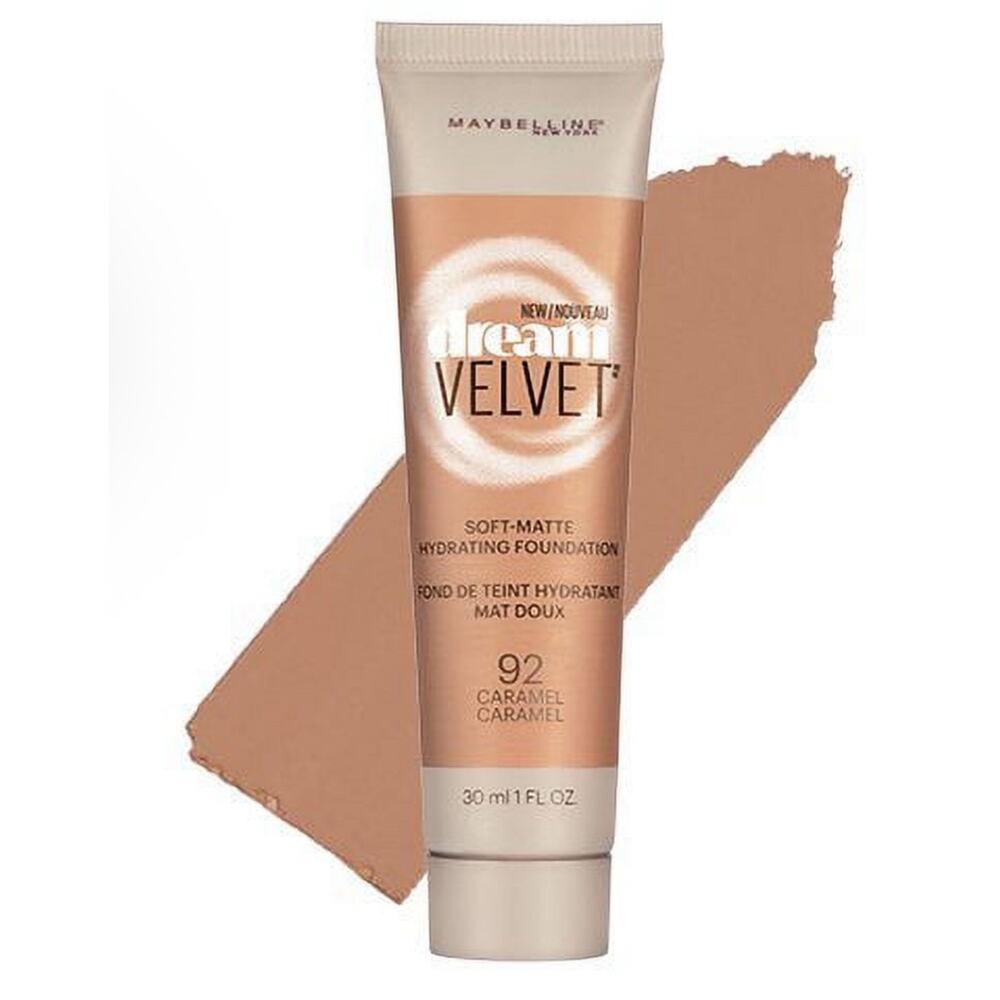 Maybelline Dream Velvet Soft Matte Hydrating Foundation 92 CARAMEL Sealed
